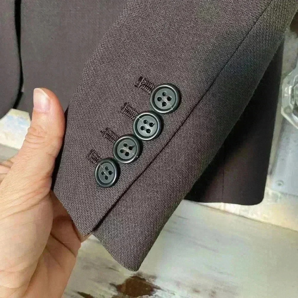 J. Crew Blazer, Rich Chocolate Brown, petite - Picture 2 of 6